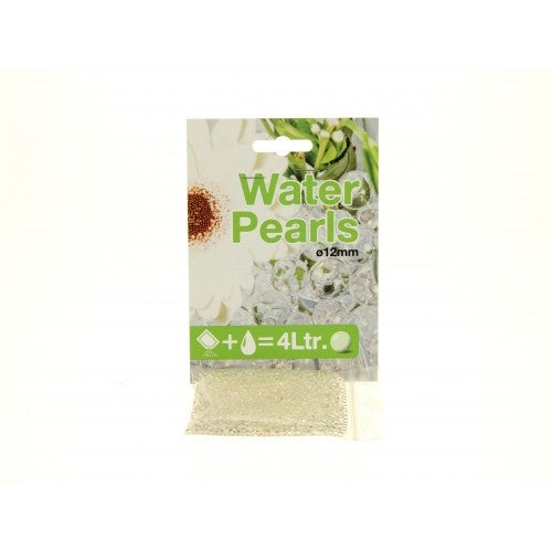Wasserperlen transparent