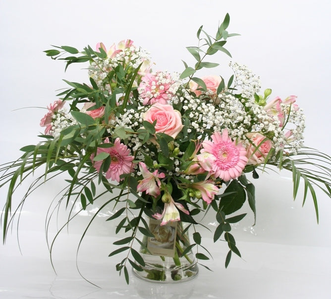 Bouquet Flowers Lief Pink werden bald gut
