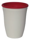 Plastikvase in 4 Farben