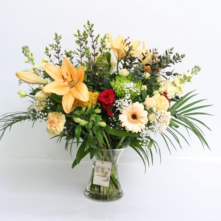 Blumenstrauß Blumenfröhigkeit danke