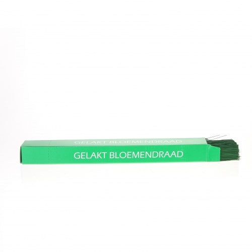 Blütendraht grün gestrichen 0,9 mm
