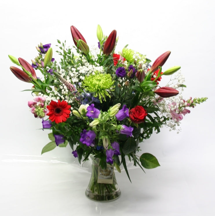 Bouquet Bloemen Leidenschaft werden bald gut