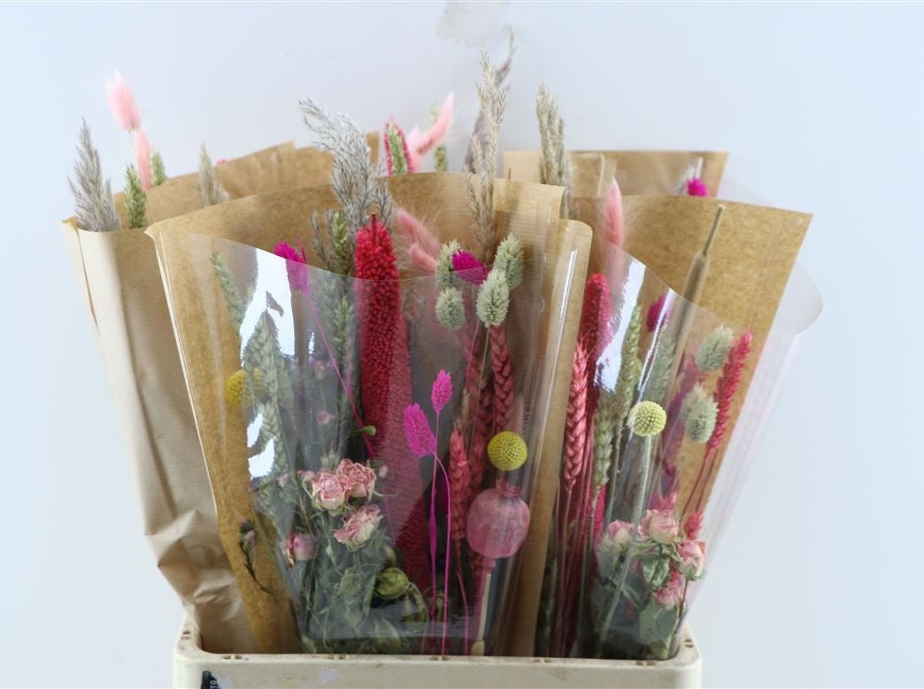 Getrocknetes Feld Bouquet Pink