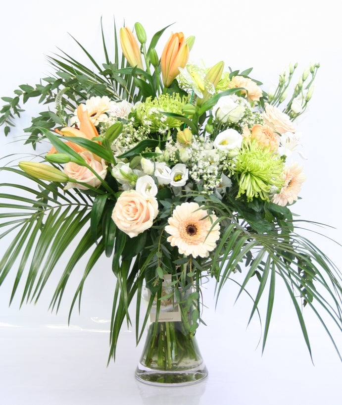 Bouquet Bloemen Apricut Sedner Glückwünsche