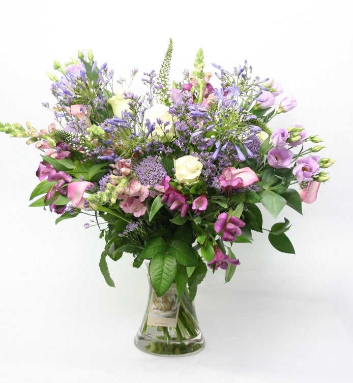 Bouquet Bloemen Lavendel Vintage New Home