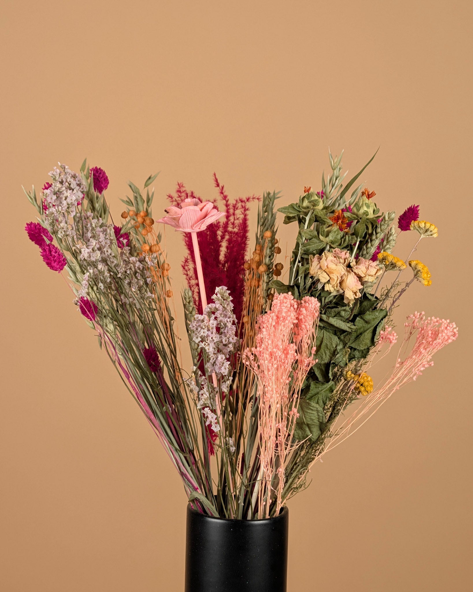 Summer Crush – Zomers Droogbloemen Veldboeket 50 cm