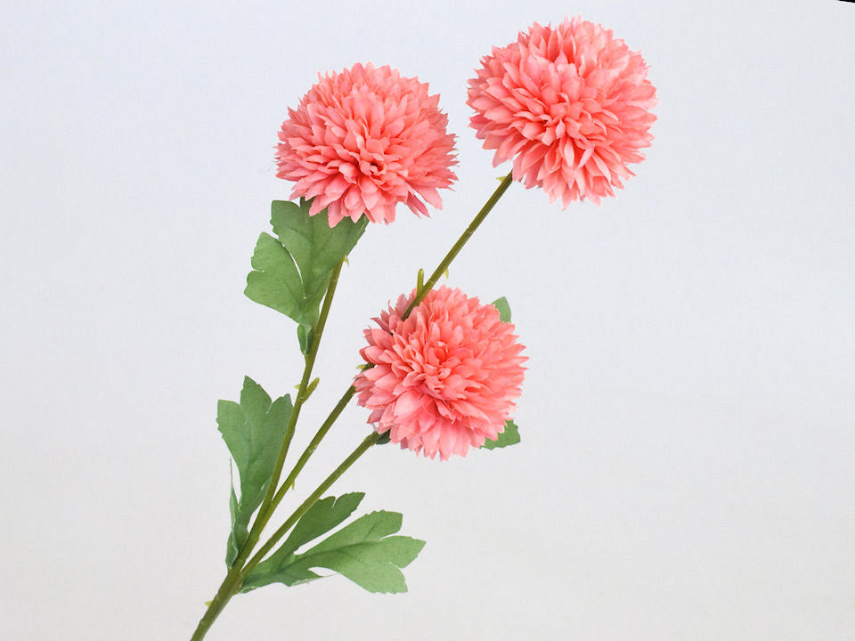 Kunst Chrysanthemenlachs 66 cm