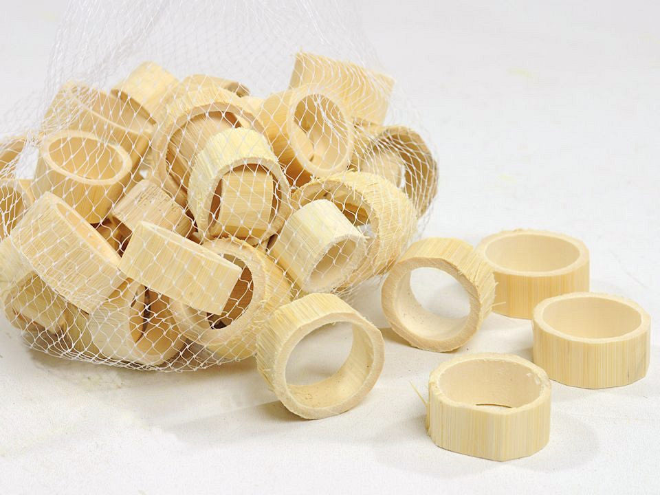 Bambusscheiben 2 - 2,5 cm 50st