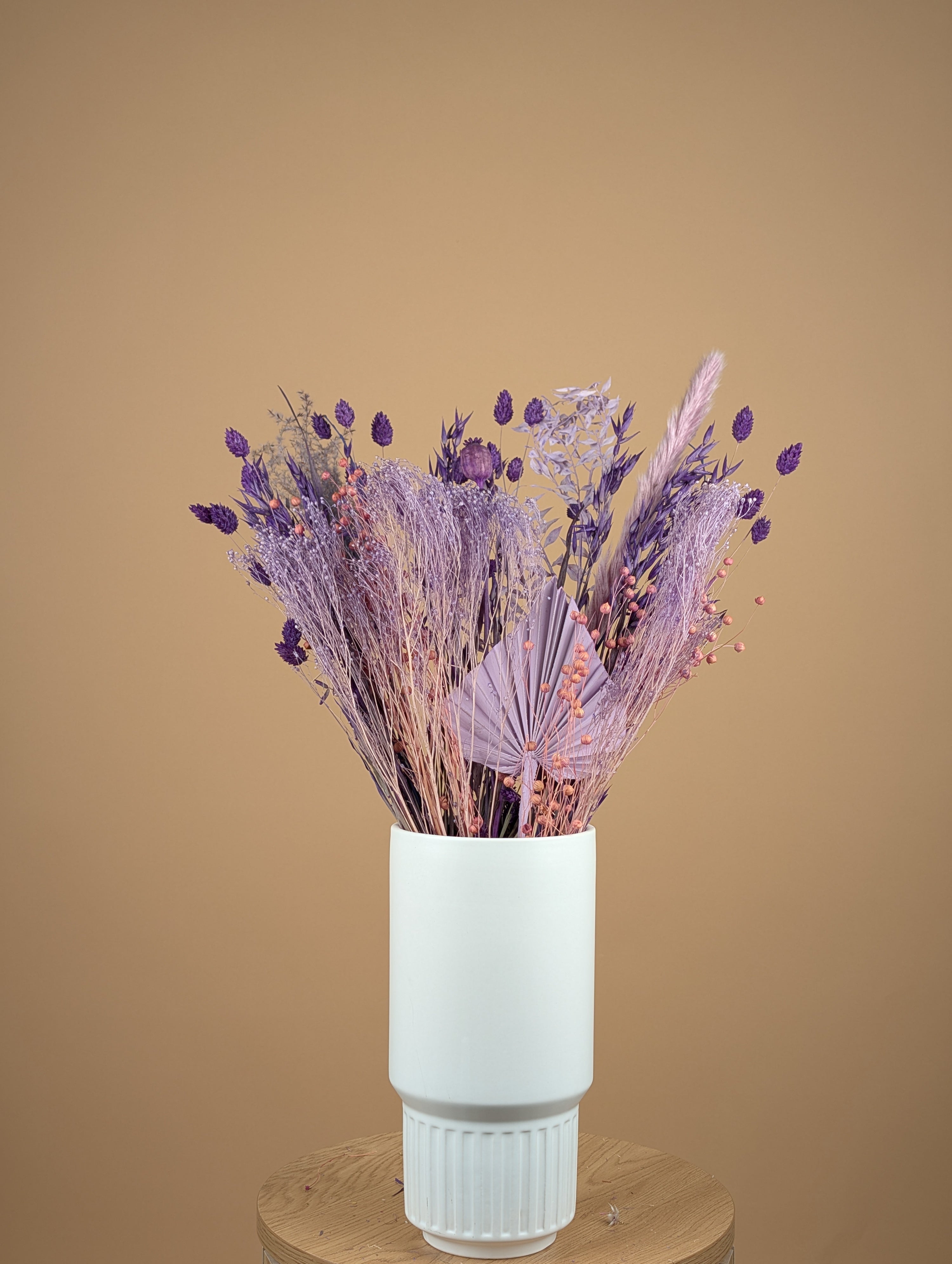 Trocknen von Bouquet Purpur