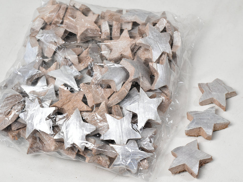 Kokosnussstern Silber 7cm 100st